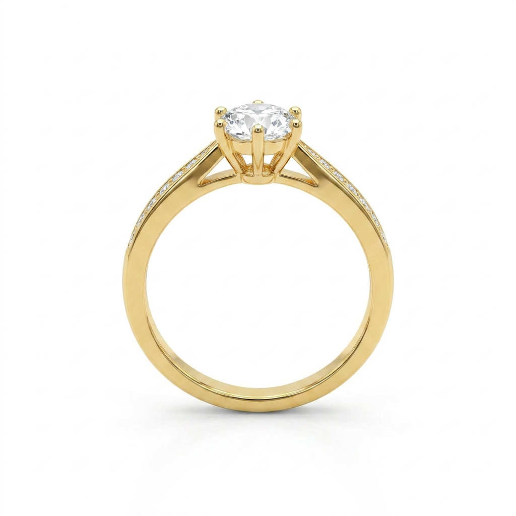 Nexo radiante - Anillo de compromiso