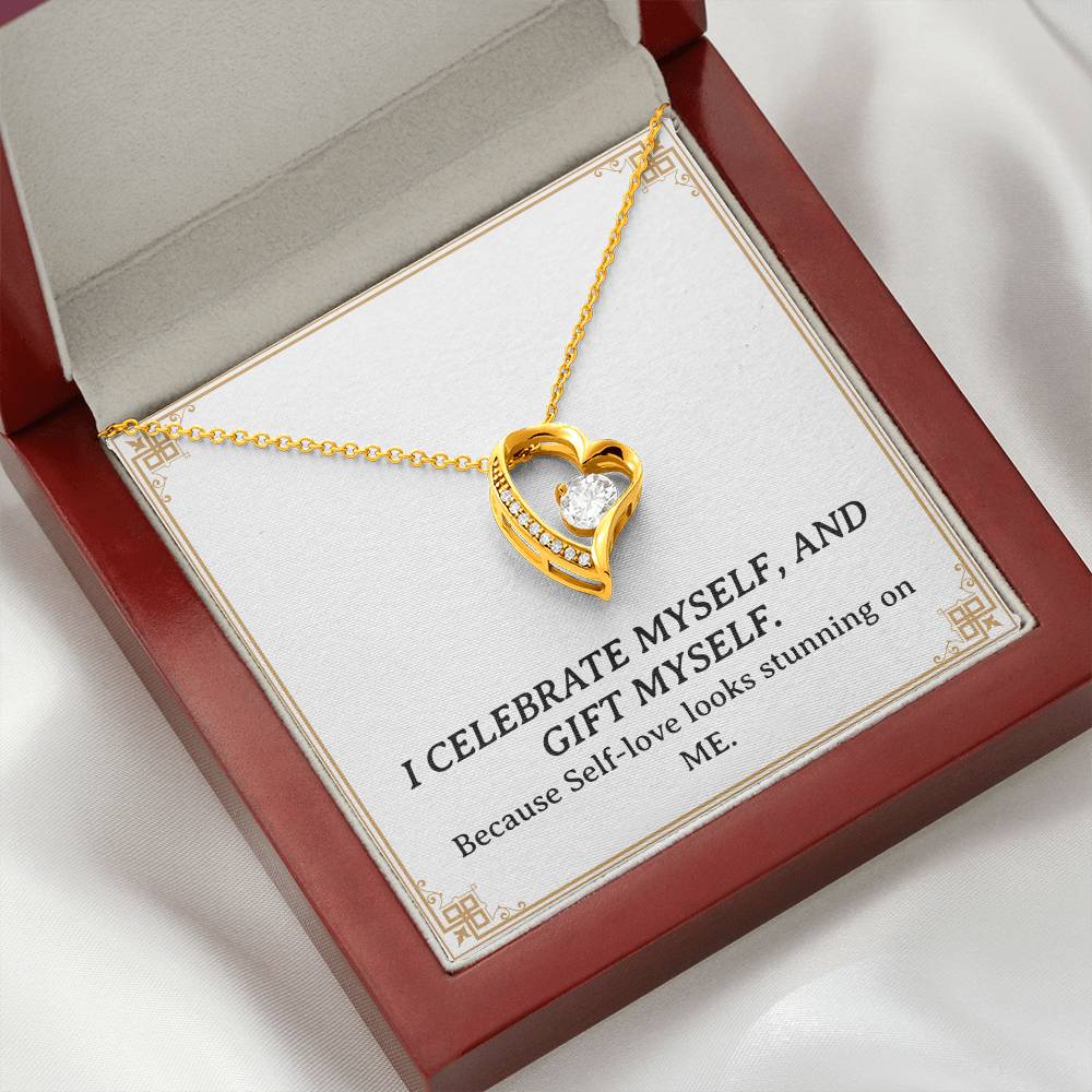 I Celebrate Myself Necklace –  A Gift of Self-Love and Empowerment