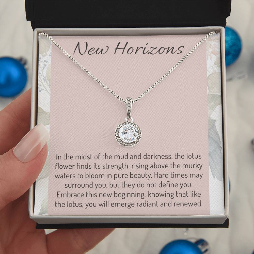 New Beginnings Necklace - Graduation, Recovery, & New Job Gift