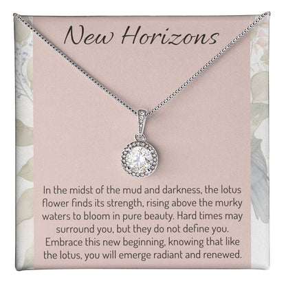 New Beginnings Necklace - Graduation, Recovery, & New Job Gift