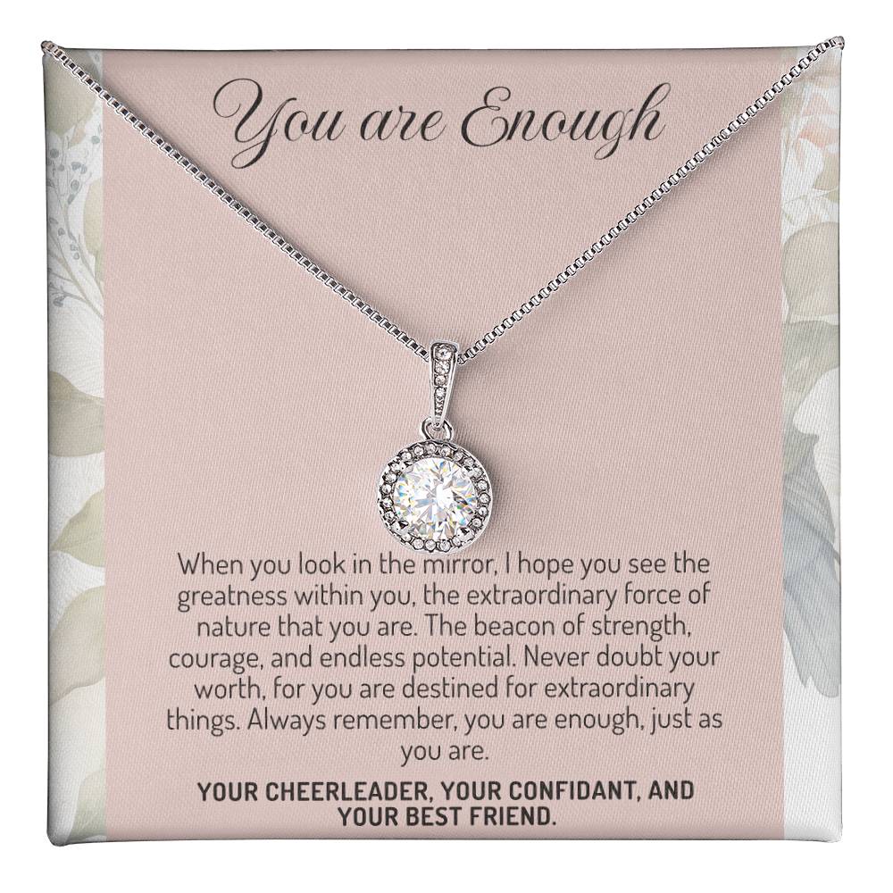 You are Beautiful Inspiring Necklace - Elegant Sparkling Jewelry