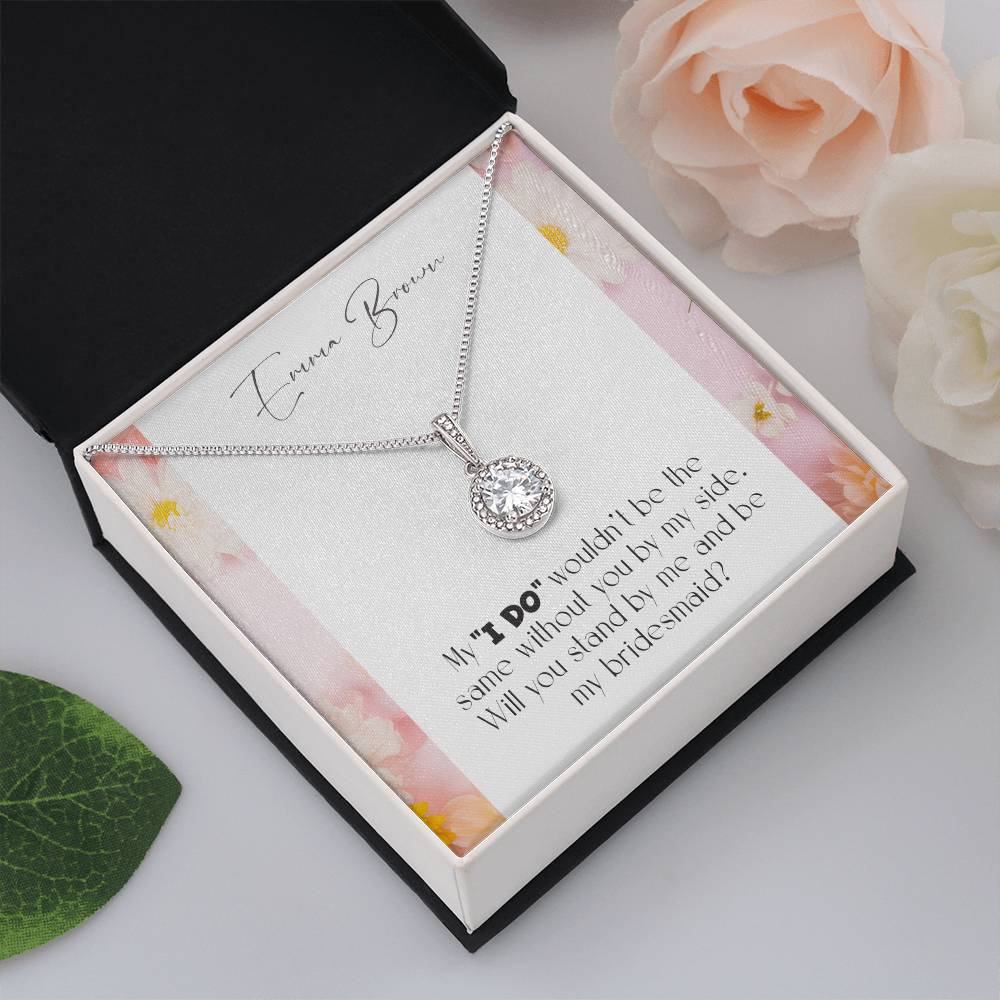 Bridesmaid Proposal Necklace - Wedding Pendant - Ready-to-gift jewelry