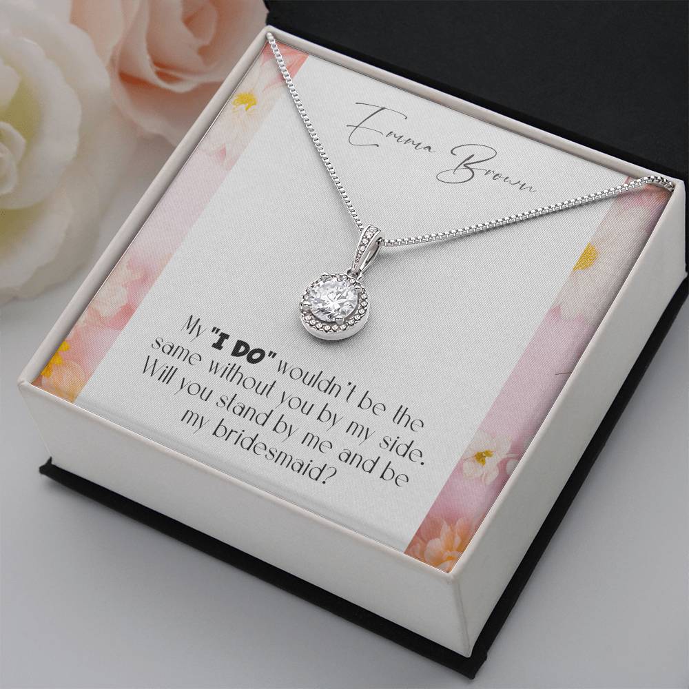 Bridesmaid Proposal Necklace - Wedding Pendant - Ready-to-gift jewelry