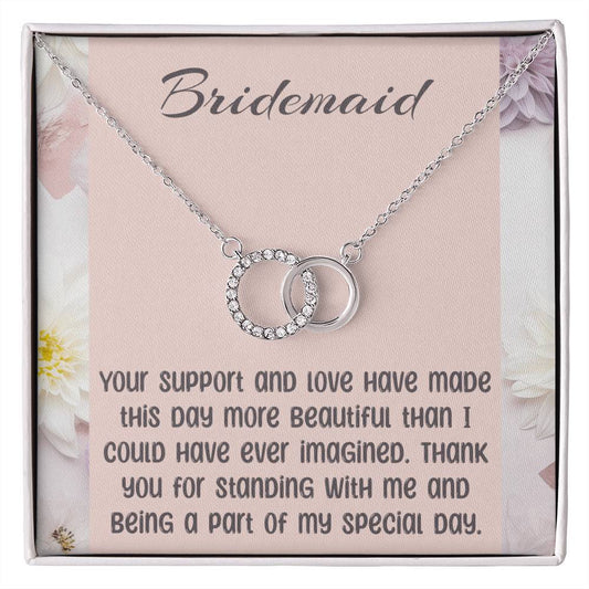 Bridesmaid Necklace - Wedding Pendant - Friendship Gift