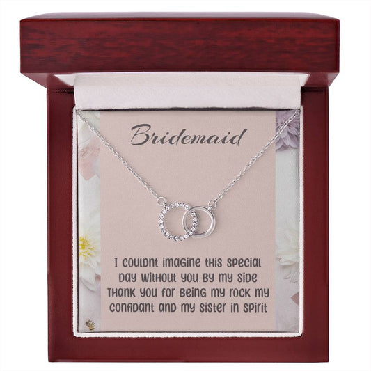 Bridesmaid Necklace - Wedding Pendant - Friendship Gift