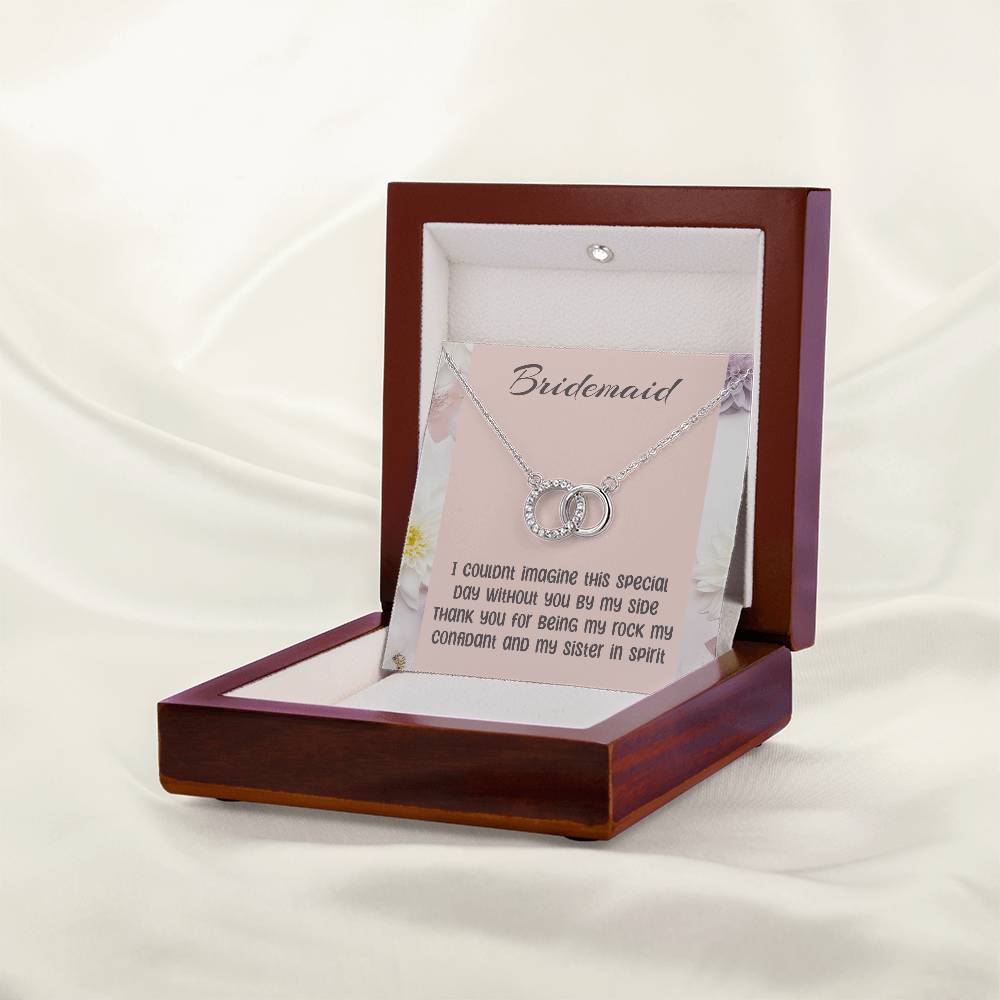 Bridesmaid Necklace - Wedding Pendant - Friendship Gift