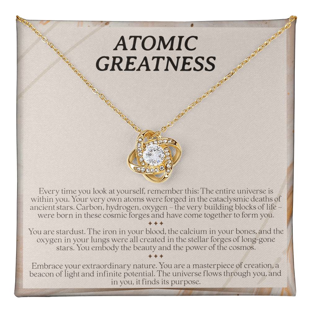 Atomic Greatness Necklace - Symbol of Greatness