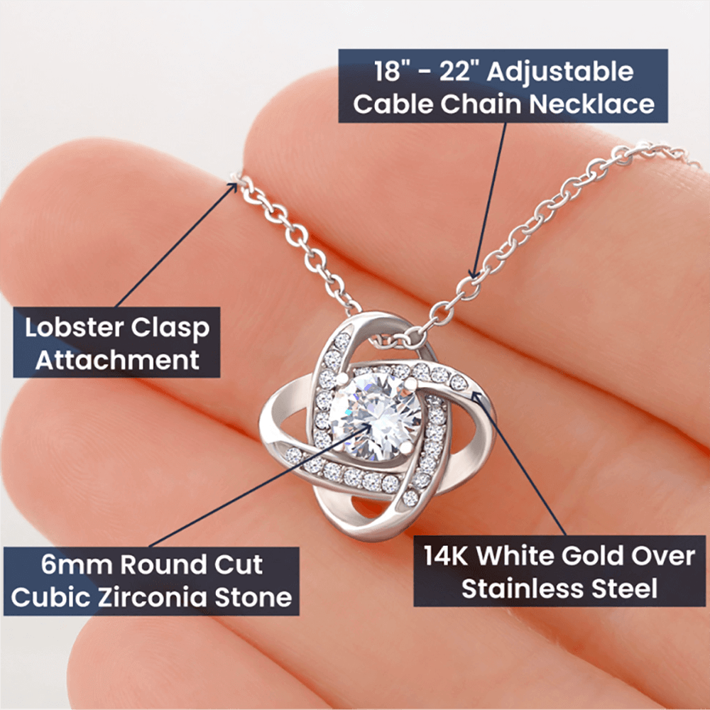 Unlock your potential Necklace | Birthday Gift For Best Friend | Atomic Pendant | Jewelry with card | Cosmic origins chain | Infinite Token