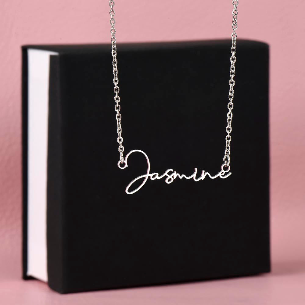 signature style necklace