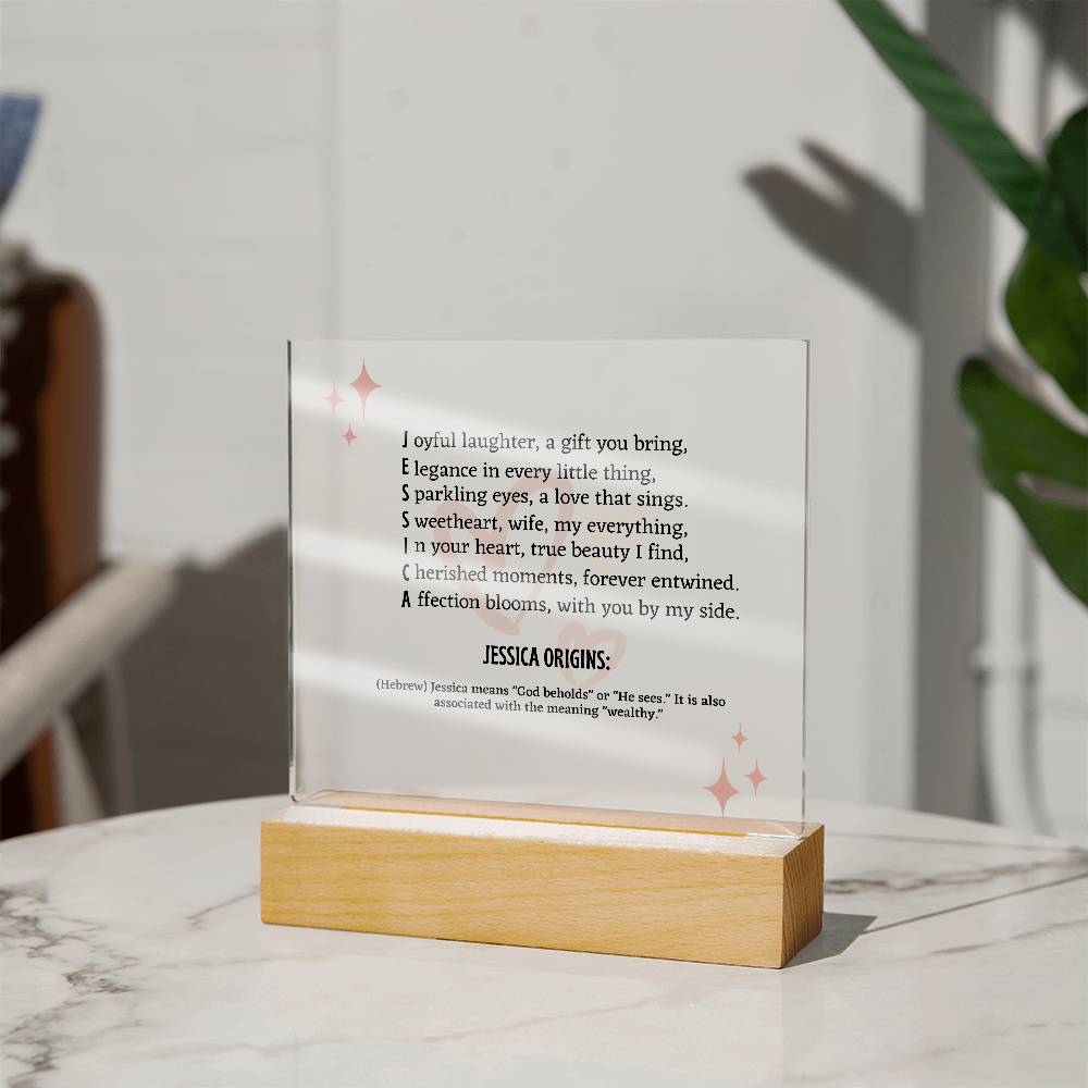 Acrogift Acrylic Plaque