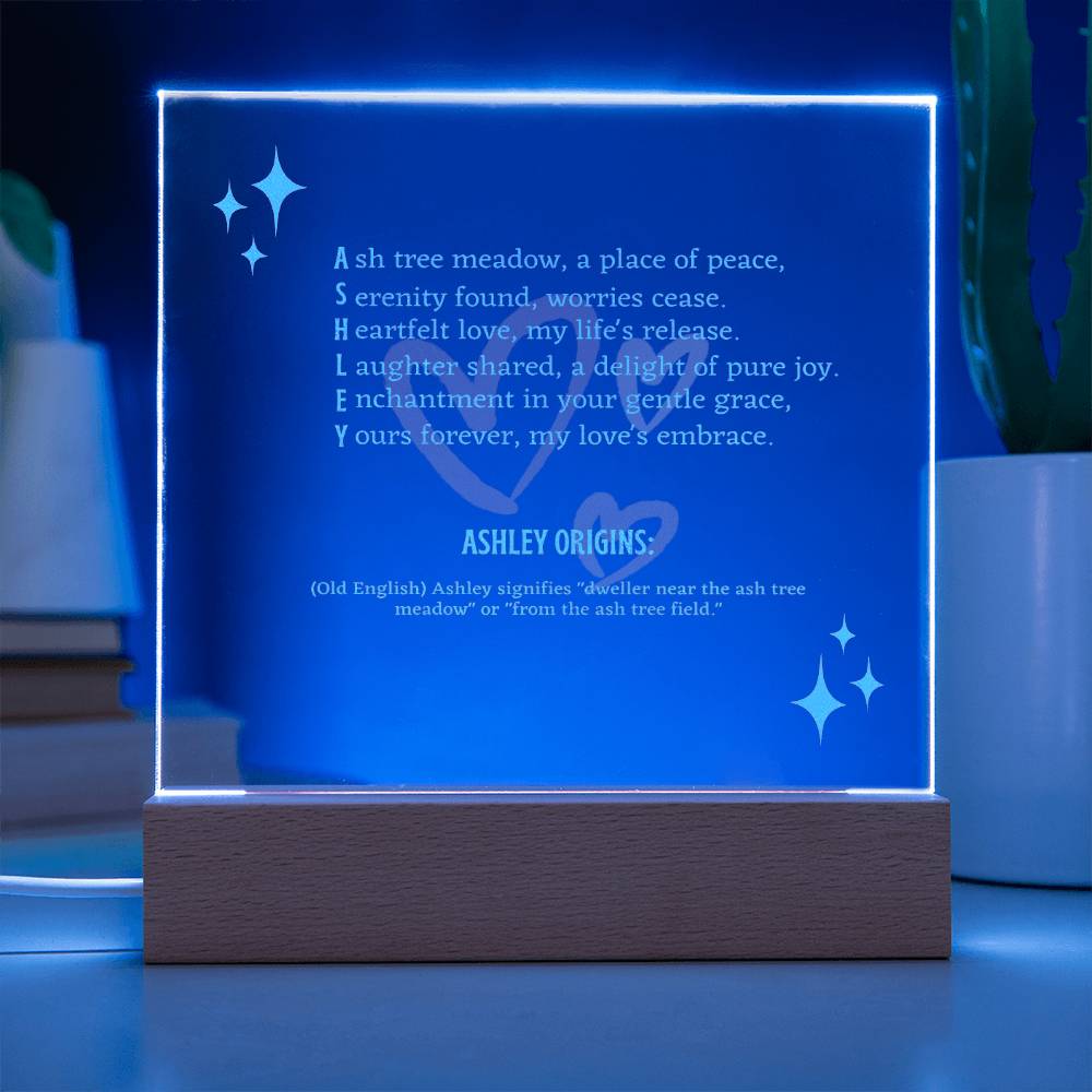 Acrogift Acrylic LED Plaque