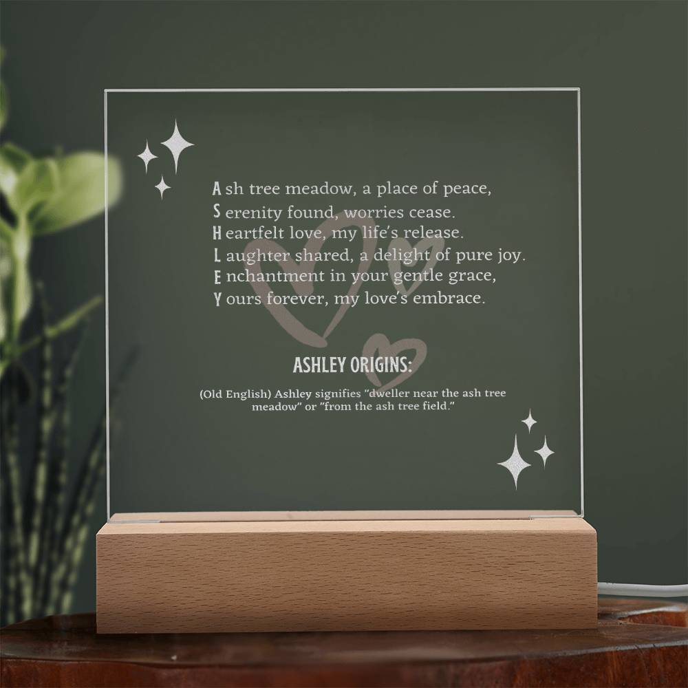 Acrogift Acrylic LED Plaque