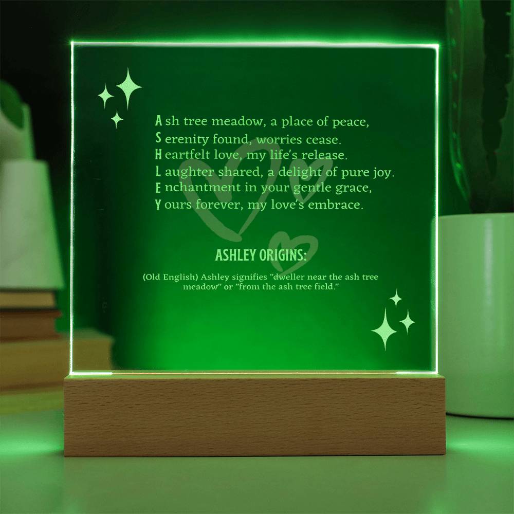 Acrogift Acrylic LED Plaque