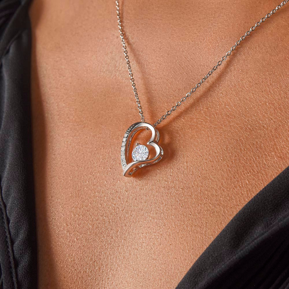 Make Your Heart Smile Necklace – Elegant Heart Pendant - A Gift of Self-Love and Appreciation