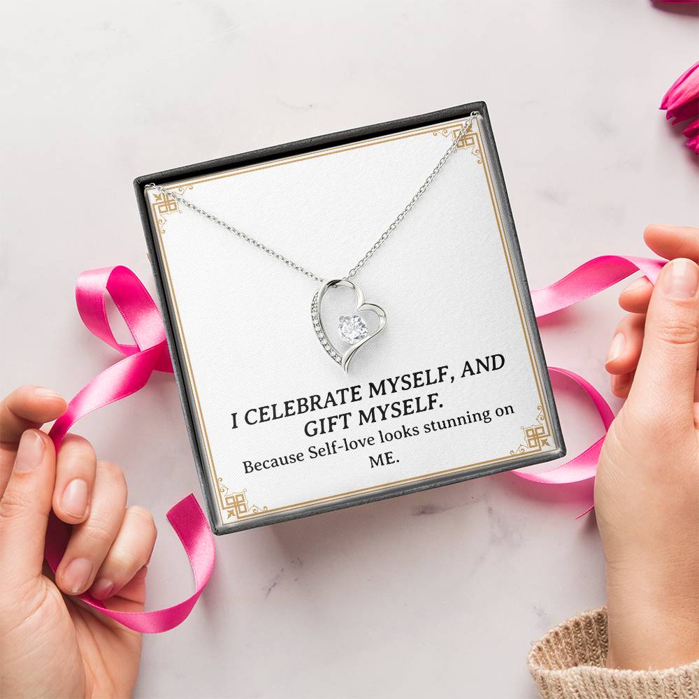 I Celebrate Myself Necklace –  A Gift of Self-Love and Empowerment