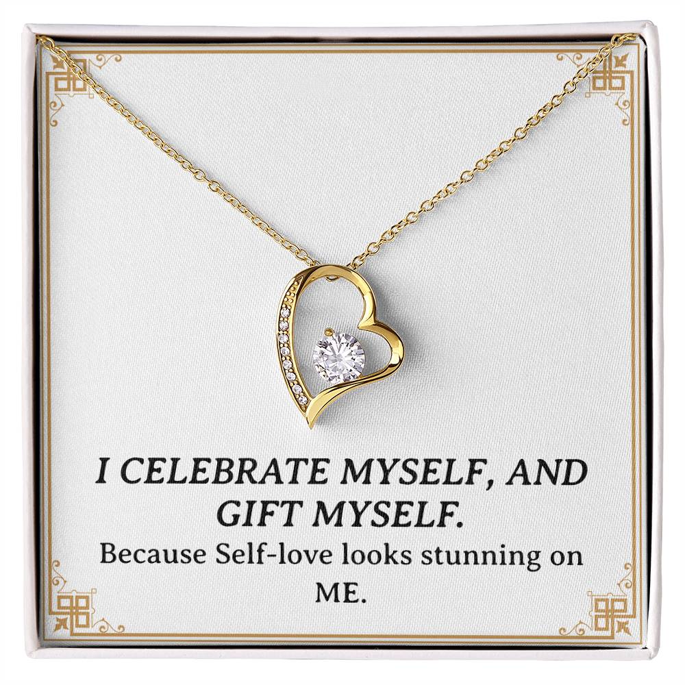 I Celebrate Myself Necklace –  A Gift of Self-Love and Empowerment