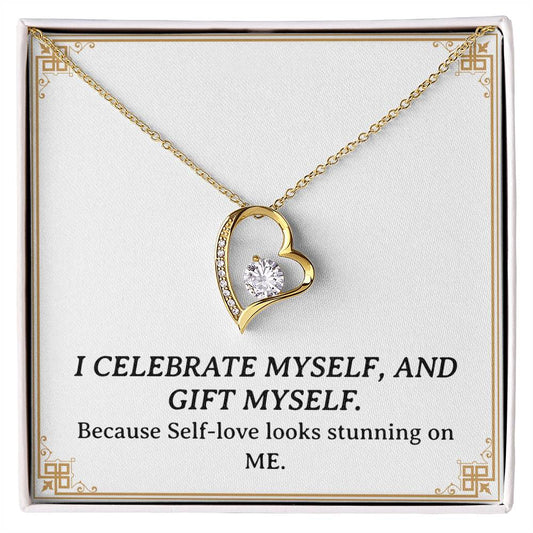 I Celebrate Myself Necklace –  A Gift of Self-Love and Empowerment