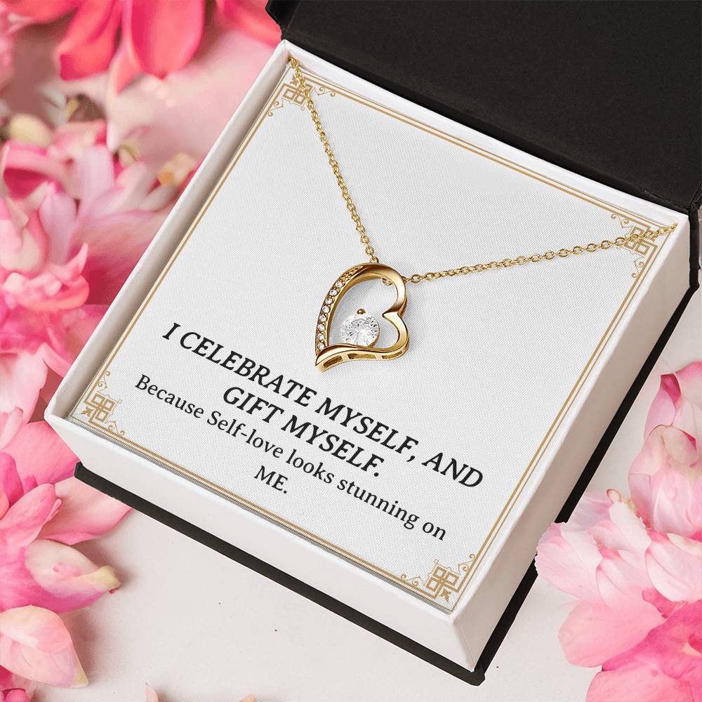 I Celebrate Myself Necklace –  A Gift of Self-Love and Empowerment