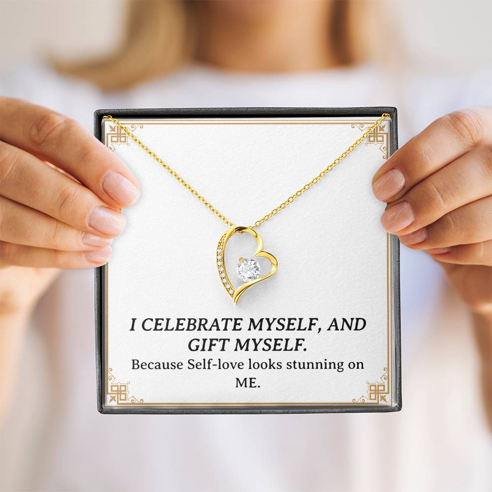 I Celebrate Myself Necklace –  A Gift of Self-Love and Empowerment