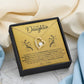 "To My Daughter" Necklace - Help Your Daughter Remember Her Strength Every Single Day