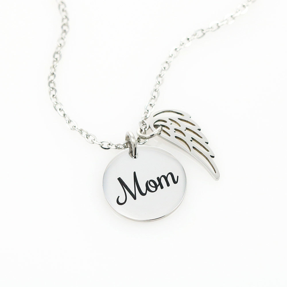 Loving Mom Necklace - Elegant Jewelry Gift