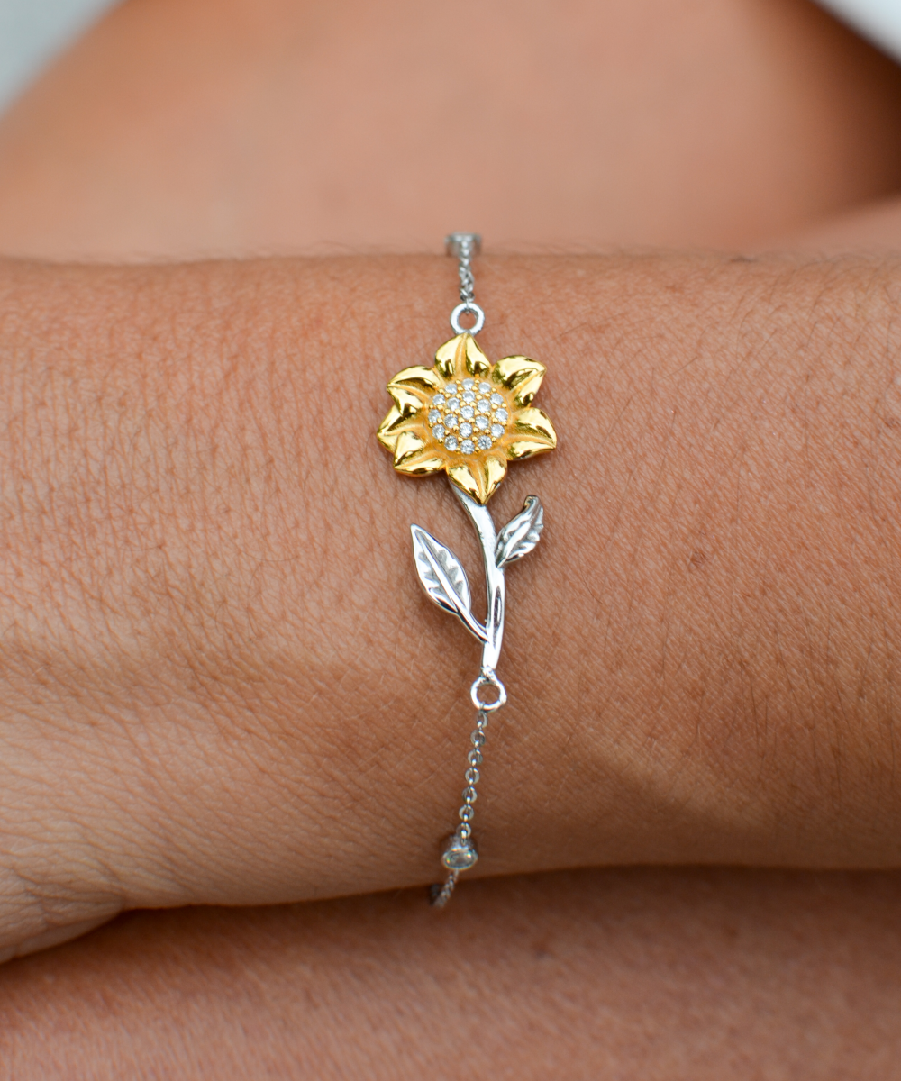 Unlocked 65% Off: Sunflower Bracelet and earrings