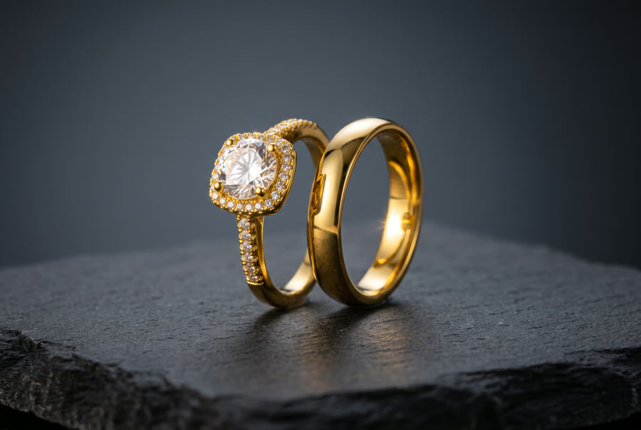 Oro vermeil 18K