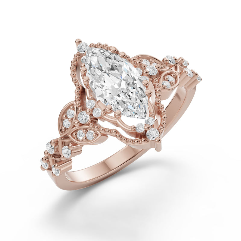 Velo de Novia - Oro Rosa