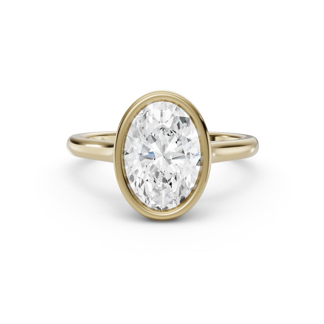 Flor Radiante - Oro Amarillo — vista 360°