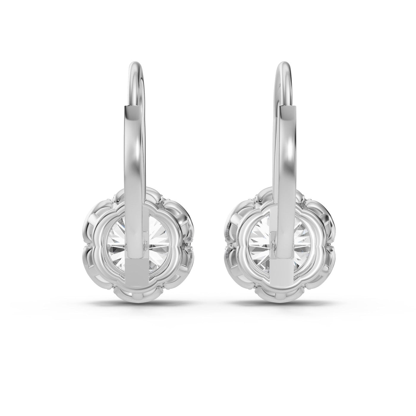 Aretes Cumbre de Amor - atras