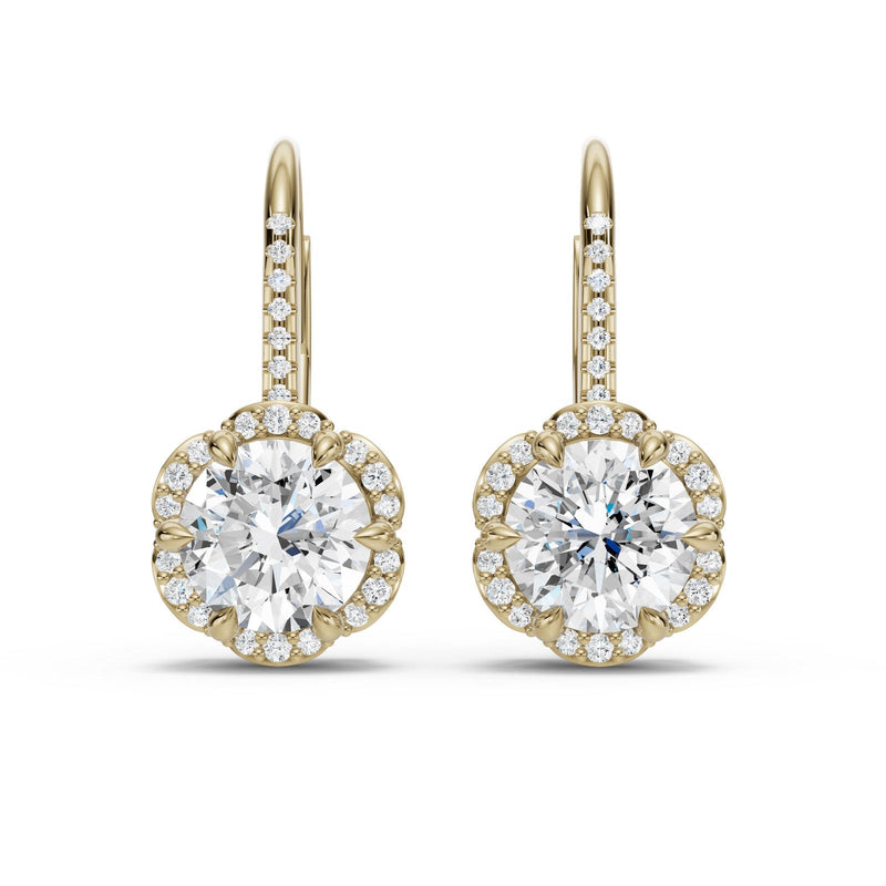 Aretes Cumbre de Amor - Oro Amarillo
